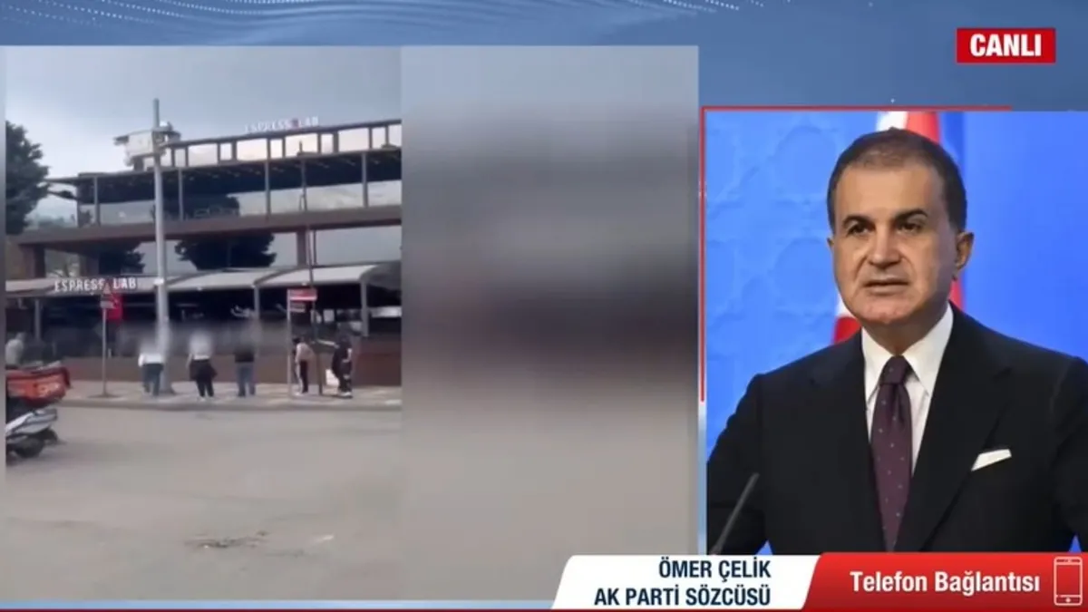 Özgür Özel'in hedef gösterdiği Espressolab'a saldırı sonrası AK Parti Sözcüsü Ömer Çelik'ten A Haber'de tepki: Özel'in yaptığım bir yıkım siyasetidir
