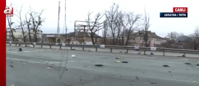 Rusya-Ukrayna savaşı 38. gününde! A Haber Rusların çekildiği İrpin’de