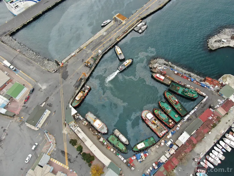 Zeytinburnu açıkları, gemi yoğunluğundan adeta limana döndü! 9