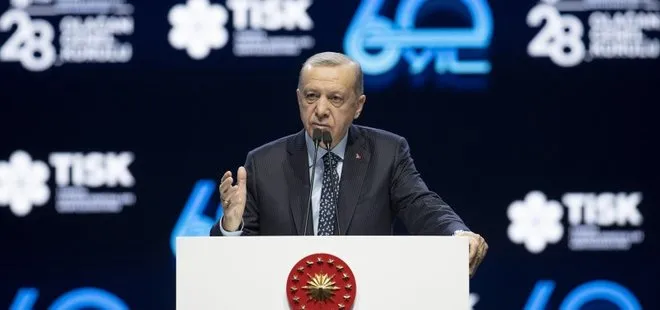 Son dakika: Başkan Erdoğan’dan TİSK 28. Olağan Genel Kurulu’nda önemli açıklamalar | Asgari ücret ve enflasyon mesajı