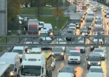 İstanbul'da sabah trafiği! Trafik yoğunluk haritasında son durum ne?
