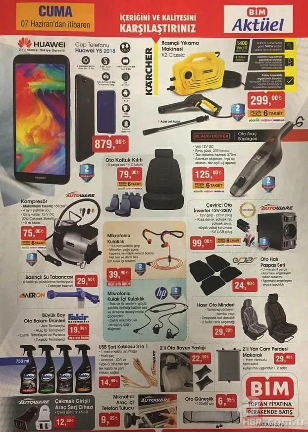 BİM aktüel ürünler kataloğu 7 Haziran fırsatları tam sayfa! BİM 5 Haziran indirimli ürünler kataloğunda neler var? 8