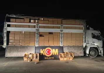 Malatya’da kaçakçılara geçit yok! 7 milyondan fazla makaron ele geçirildi