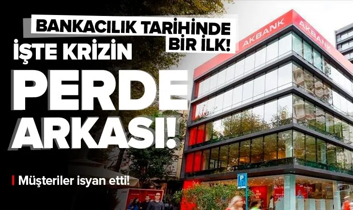 Son dakika: Akbank skandalı bankacılık tarihine geçti: 2 gün tüm işlemler bloke oldu! İşte krizin perde arkası