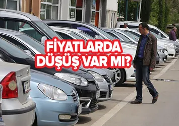 İkinci el otomobil fiyatları düştü mü? İkinci el otomobil fiyatları ne kadar?