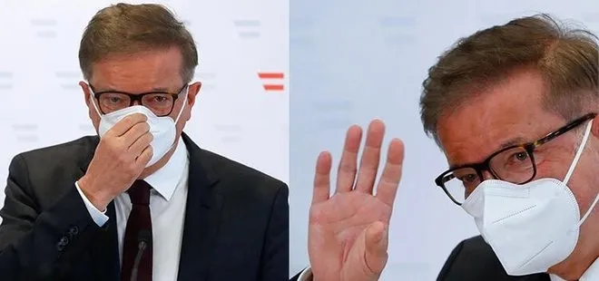 Avusturya’da büyük şok! Sağlık Bakanı Rudolf Anschober ağlayarak istifa etti