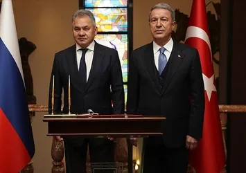 Son dakika: Milli Savunma Bakanı Hulusi Akar, Rusya Savunma Bakanı Şoygu ile telefonda görüştü