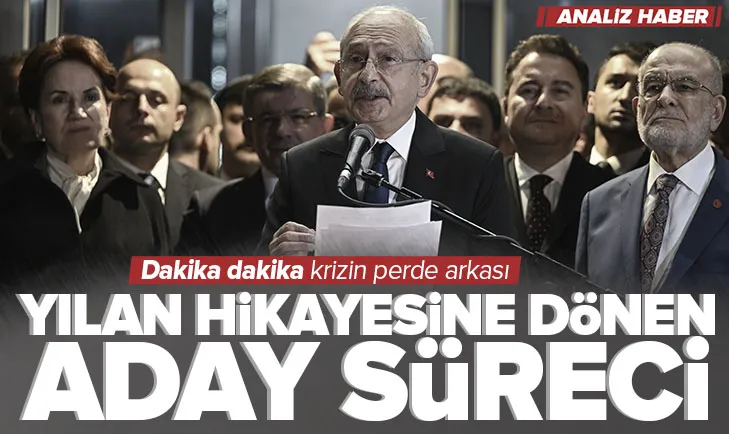 Yılan hikayesine dönen aday süreci
