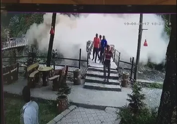 Trabzon'da faciadan dönüldü
