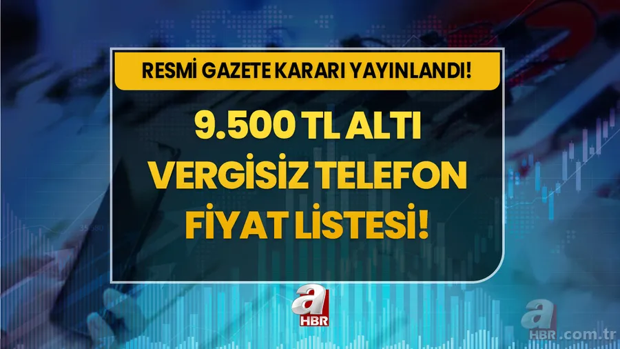 9. 500 TL altı vergisiz telefon modelleri hangileri? Marka marka isim ve fiyat listesi! Öğrencilere vergisiz telefon bilgisayar şartları, yaş sınırı... 1