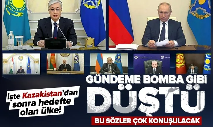 Kazakistan’dan sonra hedefte olan ülke!