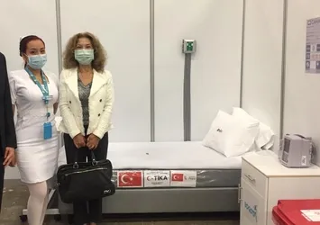 Türkiye'den Kolombiya'ya koronavirüs yardımı