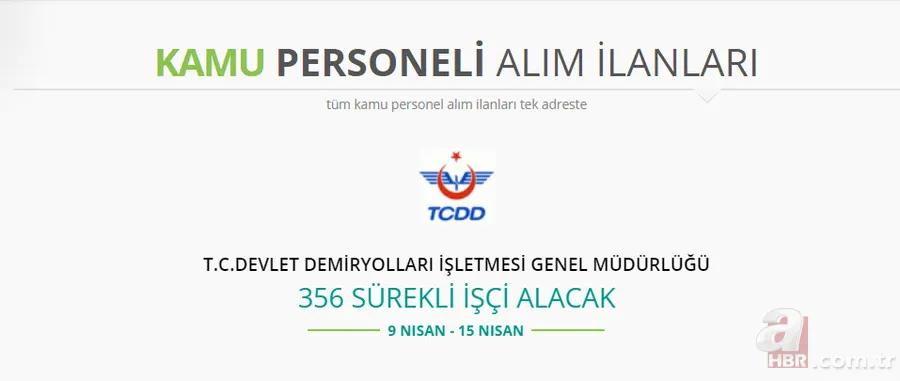 Kamuya memur alımı 2019! İşte başvuru şartları 22