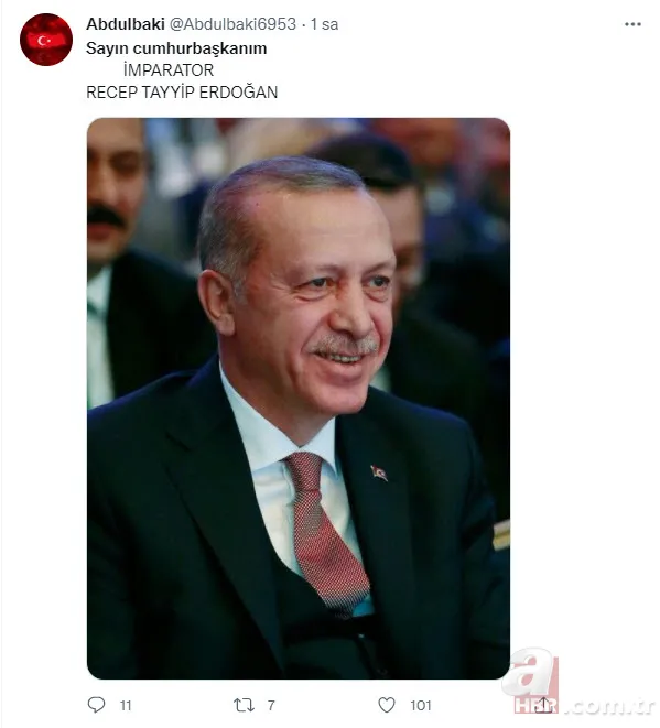 Başkan Erdoğan'ın 68'inci doğum günü | Sosyal medyadan binlerce kişi kutladı: İyi ki doğdun Reis 15