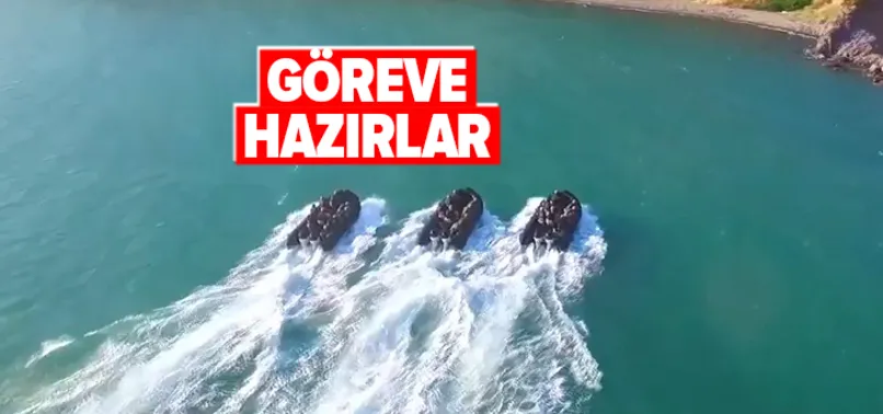 Onlar düşmanın korkulu rüyası: Amfibi Hücum Timleri! Her zaman her şartta her türlü göreve hazır