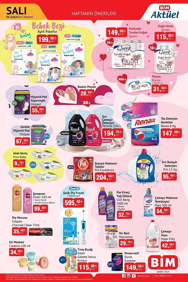 6 Şubat BİM aktüel ürünler kataloğu belli oldu! Haftaya BİM’de hangi ürünler uygun fiyattan satışa sunulacak?