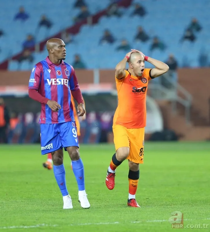 Galatasaray - Trabzonspor maçının muhtemel 11'leri belli oldu