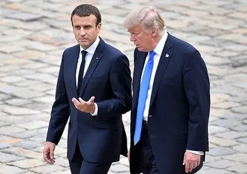 Trump ve Macron'dan Libya açıklaması