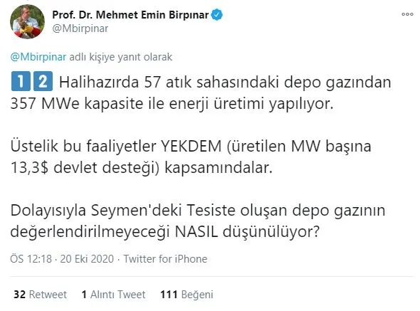 Ekrem İmamoğlu iki defa durdurduğu Seymen Çöp Gazı Enerji Üretim Tesisi Projesi’ni kendisinin başlattığını iddia etti - 8