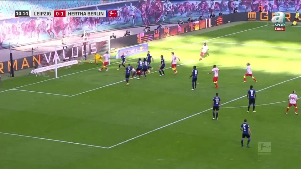 GOL | Leipzig 1-1 Hertha Berlin