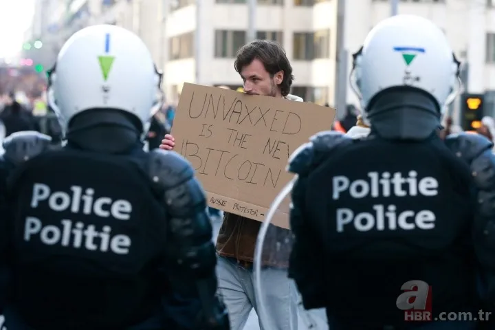 AB ülkesinde sokaklar savaş alanına döndü 14