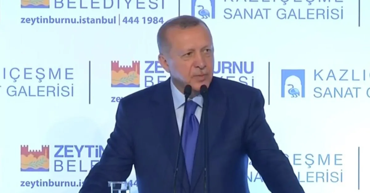 Başkan Erdoğan'dan Selahattin Kara Resim Sergisi Açılış Töreni'nde önemli açıklamalar
