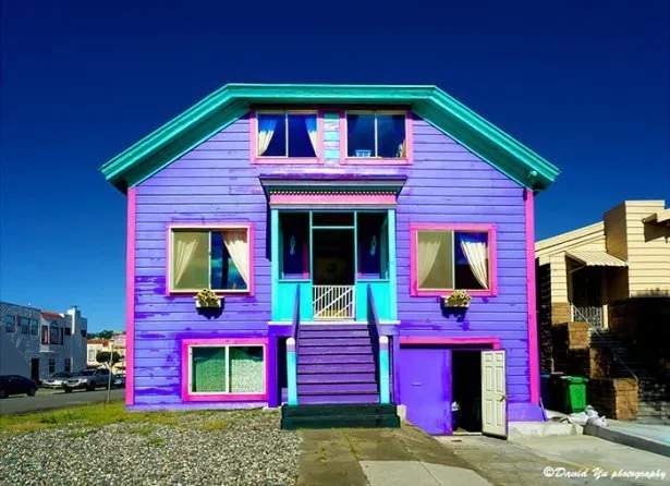 İşte Dünya’nın en renkli evleri