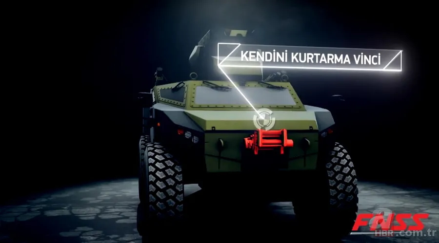 İşte savunmanın gözbebeği PARS 4x4'ün bilinmeyen özelliği 12