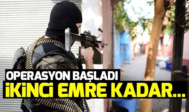 Diyarbakır'da PKK'ya operasyon