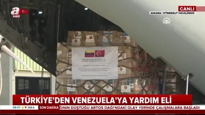 Türkiye’den Venezuela’ya yardım eli
