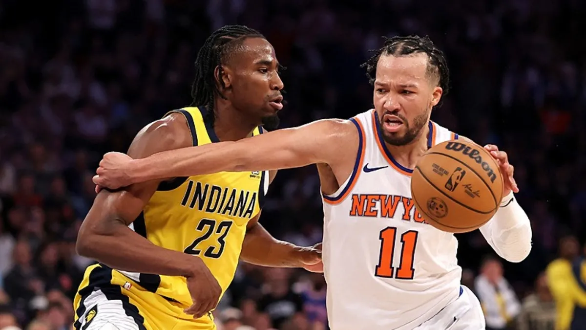 NBA'de Pacers Knicks'i yenerek seride 2-0 öne geçti