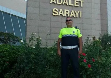 Kahraman polisi mertliğiyle anlatmışlar