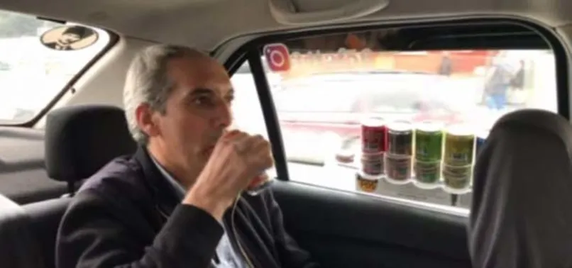 Bu takside yiyecek, içecek, internet bedava