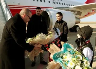 Cumhurbaşkanı Erdoğan Ordu'da coşkuyla karşılandı