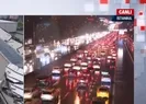 İstanbulda trafik felç oldu