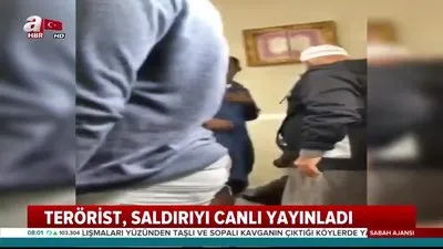 Cami saldırısıyla ilgili kan donduran görüntüler ortaya çıktı
