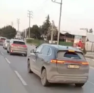 Togg yollarda! Bursa’daki test sürüşü kamerada...