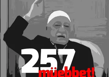 15 FETÖ davasında 257 müebbet hapis