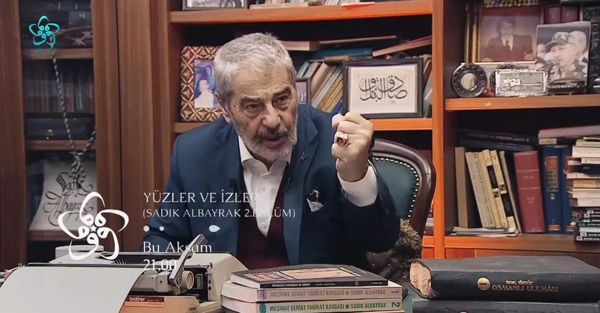 Gazeteci Mütefekkir Sadık Albayrak'ın hayatının 2. bölümü VAV TV'de yayınlanan Yüzler ve İzler belgeselinde