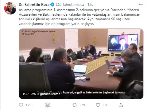 Son dakika: Koronavirüs aşılamasında ikinci adım! Huzurevleri ve bakımevlerinde aşı uygulaması bugün başladı - 5