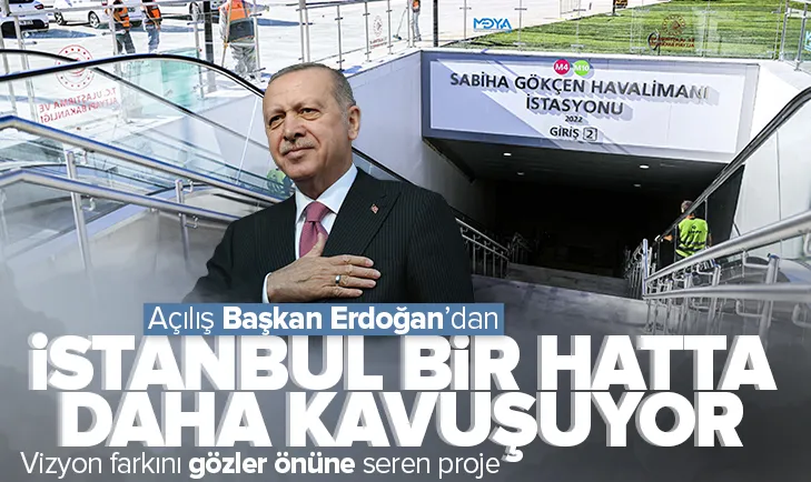 Pendik-Sabiha Gökçen Havalimanı metro hattı açılıyor! Vizyon farkını gözler önüne seren proje