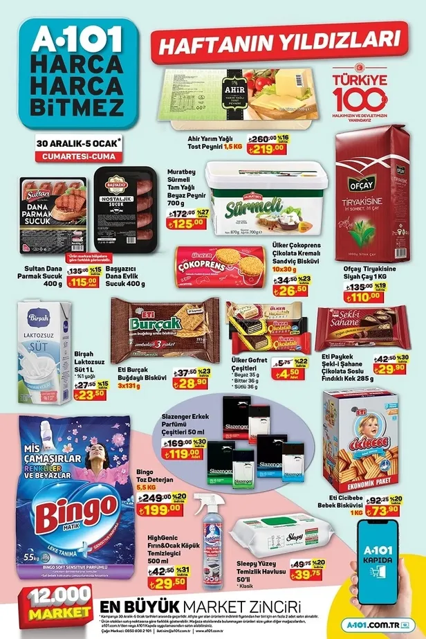 4 Ocak A101 aktüel indirim kataloğu yayınlandı! Filtre kahve makinesi, Samsung süpürge, Arzum ütü, Granit tencere seti uygun fiyattan satışta