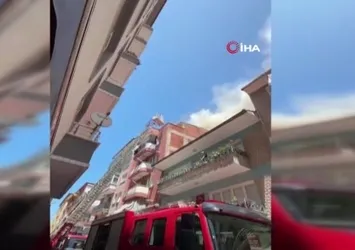 Yalova'da çatı katı yangını