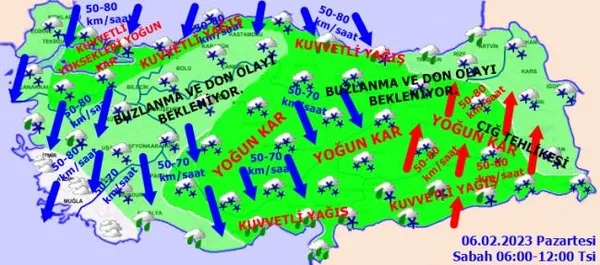 Deprem bölgesi için sarı ve turuncu kodlu uyarı! Meteoroloji tek tek açıkladı | Hipotermi tehlikesi...