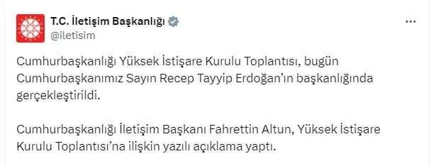 cankayada-kritik-toplanti-yuksek-istisare-kurulu-baskan-erdogan-liderliginde-toplandi-1714581370361.jpeg Başkan Erdoğan liderliğinde toplanan YİK sonrası yazılı açıklama | Yeni anayasa vurgusu: Türkiye'nin ihtiyacı var - 2