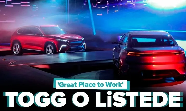 TOGG’a ’Great Place to Work’ sertifikası