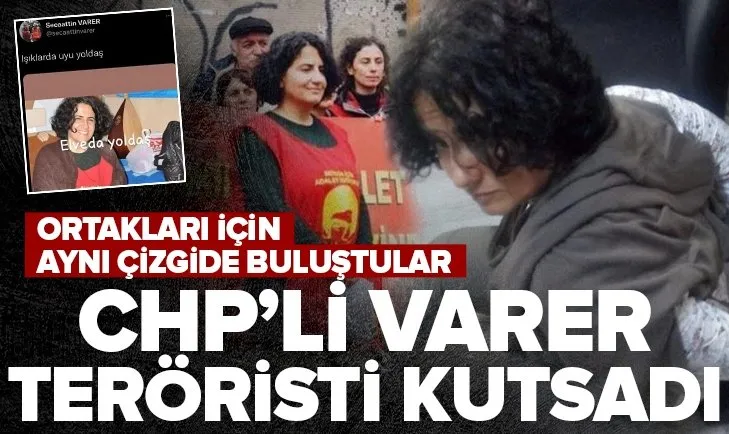 CHP teröristleri anmaya devam ediyor! İSKİ Su İnşaat Daire Başkanı Secaattin Varer DHKP-C’li terörist Ebru Timtik’in ölümünü kutsadı