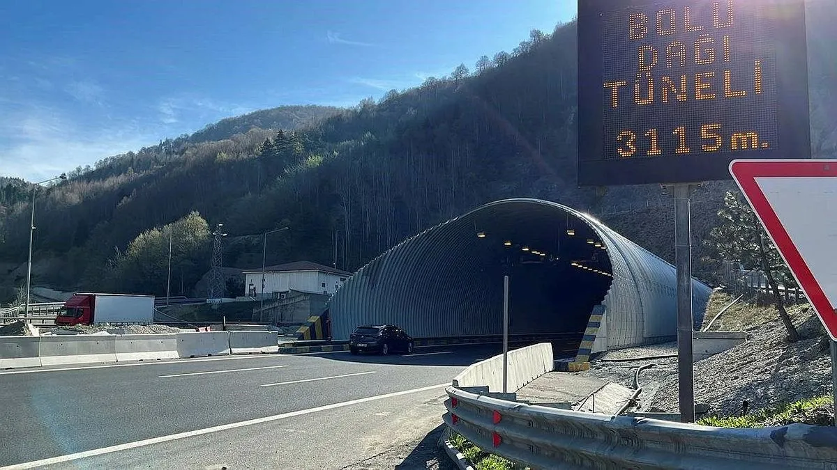 Bolu Dağı Tüneli'nde güçlendirme çalışması! İstanbul istikameti temmuzda trafiğe kapatılacak