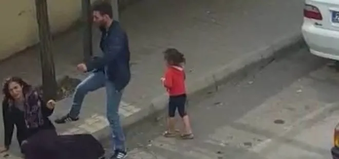 Gaziantep’te çocuğunun yanında eşini döven adamın ifadesi ortaya çıktı