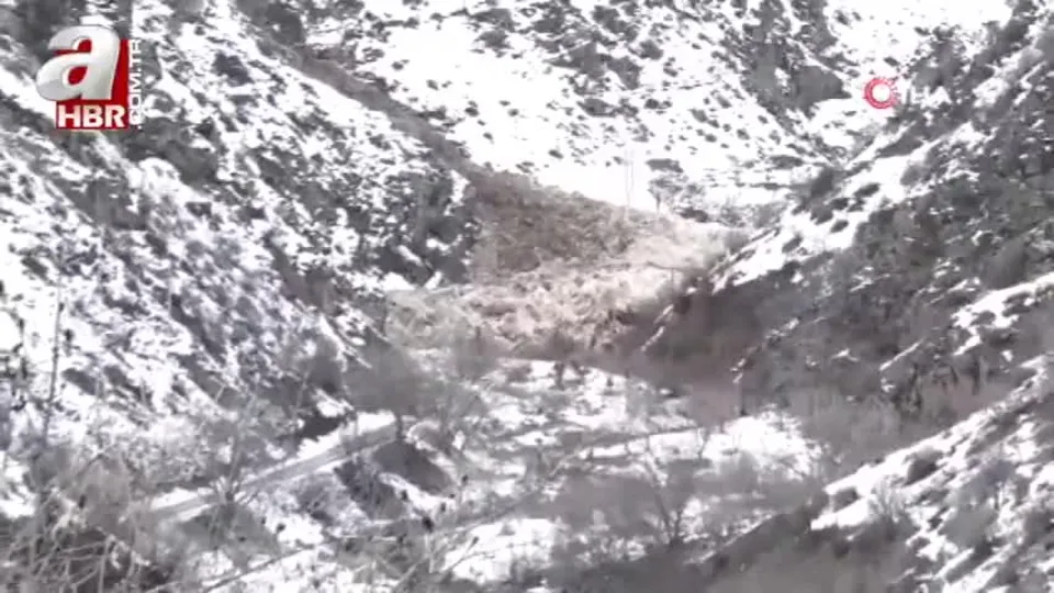 Çatak’ta çığlar düşmeye devam ediyor